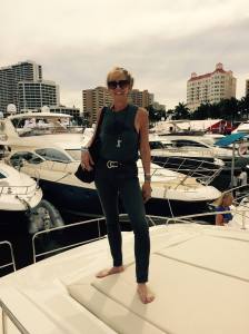 "Beautiful boats, beautiful day in Palm Beach." -Bonnie